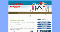 Desktop Screenshot of afterschoolprograms.us